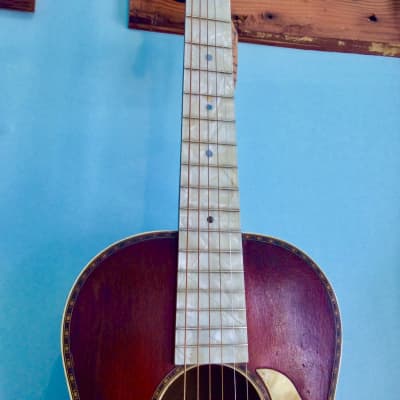 1930s Stromberg  Voisinet Parlor guitar image 14