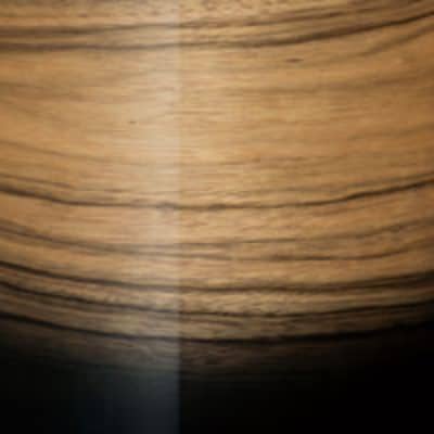 Tama MEG20R-LNWF Starclassic Maple Exotic Gong Drum 20" x 14" - Natural Pacific Walnut Fade/Chrome HW image 2