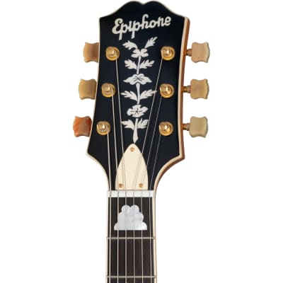 Epiphone 150th Anniversary Zephyr DeLuxe Regent - Aged Antique Natural image 5