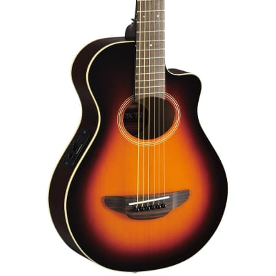 Yamaha APXT2 3/4-Size Travel Acoustic-Electric Guitar (Old Violin Sunburst) image 1