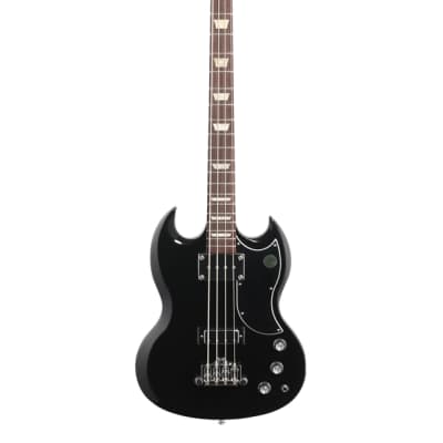 Gibson SG Standard Bass Ebony with Hard Case image 2