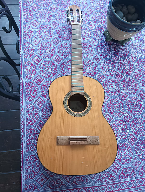 STRUNAL SMALLER SIZE 1/2 4655 CLASSICAL GUITAR (PLAYS GREAT) image 1