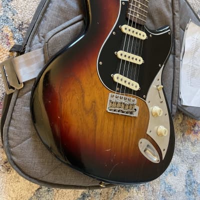2019 Novo Guitars Serus S 3 Tone Sunburst rare Ash body image 1