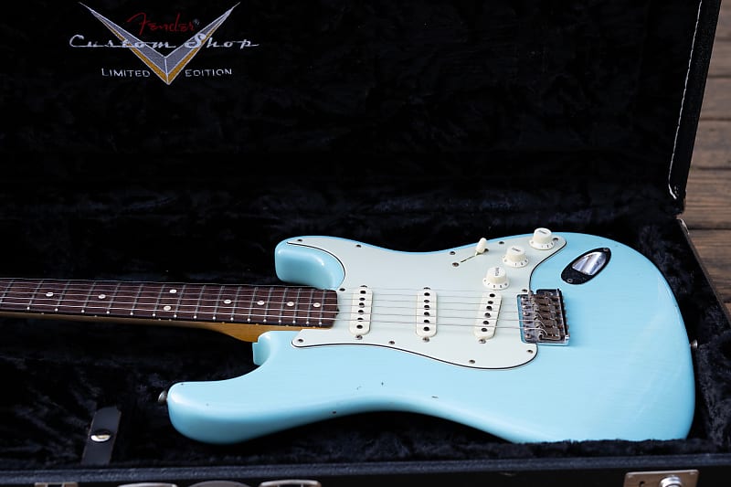 Fender Custom Shop Limited Edition 1961 Relic Stratocaster "Wildwood 10" 2015 Daphne Blue image 1
