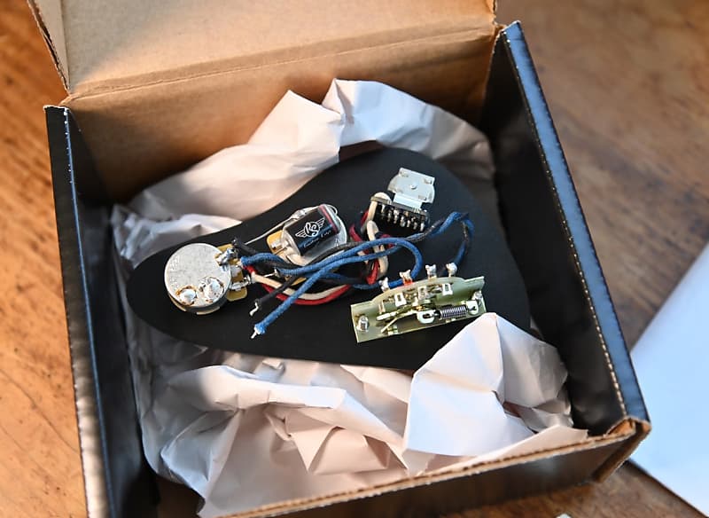 RS Guitarworks Custom Strat Wire Harness w/King Tone Switch Reverb