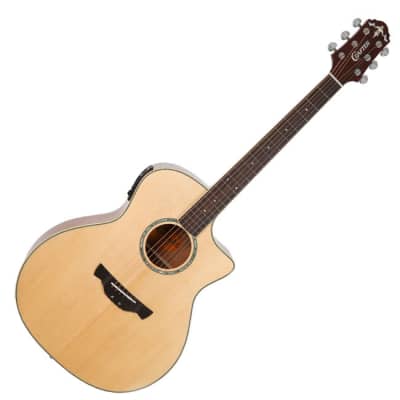 Crafter STAGE-55 PLUS CR-T TV Preamp EQ Pickup Grand Auditorium Acoustic Guitar for sale