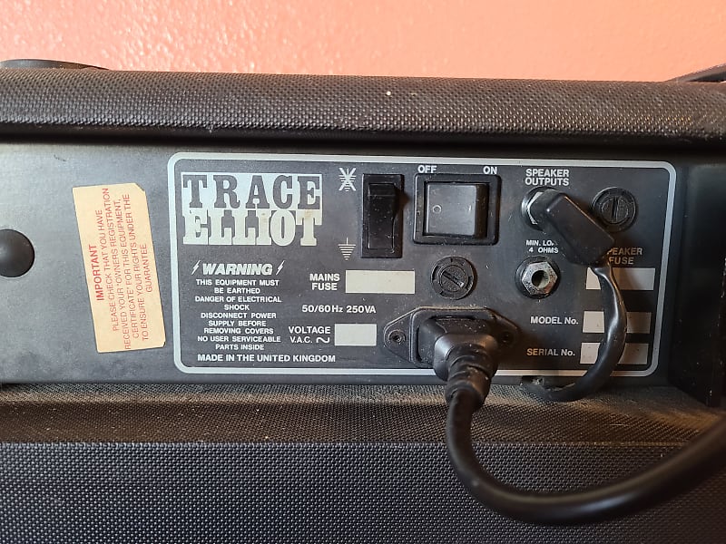 ジャンク TRACE ELLIOT GP7 SERIES 6 プリアンプ Trace Elliot Series 6 GP 7 Bass Amplifier * Pre-owned* LOCAL