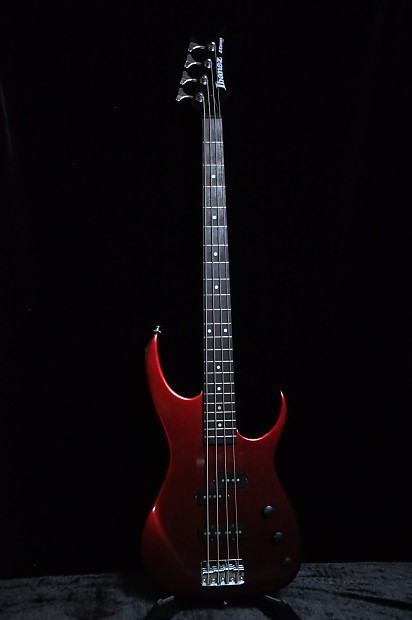 1990 Ibanez EX Series EXB-404 - Burgandy Red | Reverb