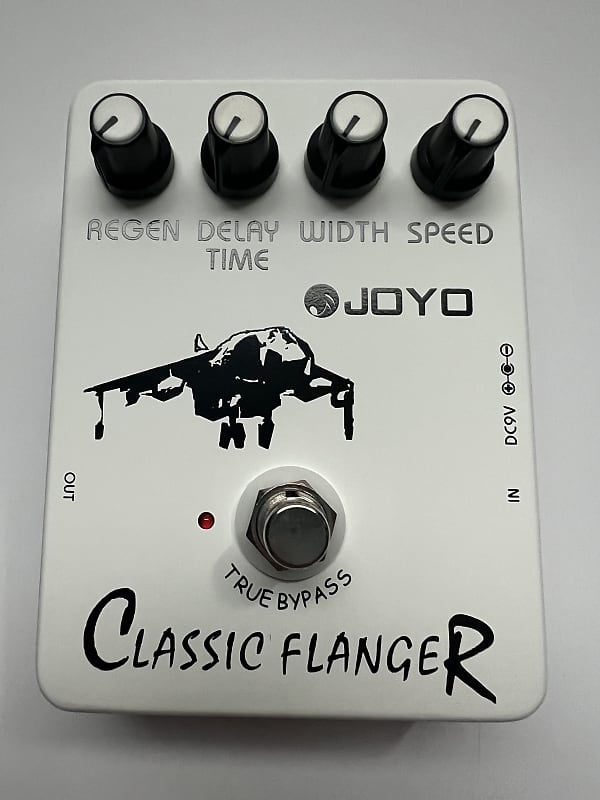 Joyo JOYO | JF-07 | Classic Flanger | Flange Sounds | Guitar | Effect Pedal 2023 - White image 1