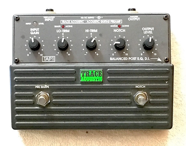 Trace Elliot TAP1 Acoustic Guitar Preamp | Reverb