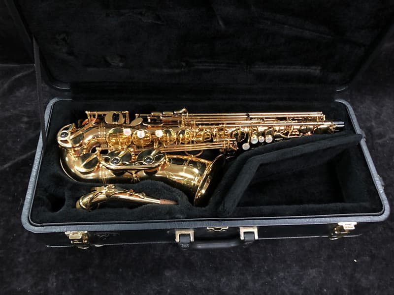 Yanagisawa 901 gold lacquered alto saxophone serial number Reverb