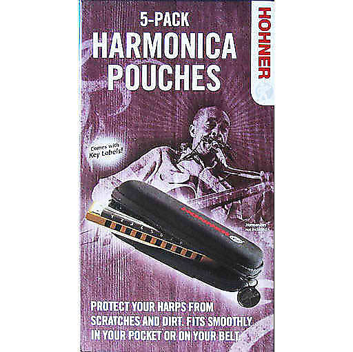 Hohner HPN5 Harmonica Pouch 5-Pack image 1