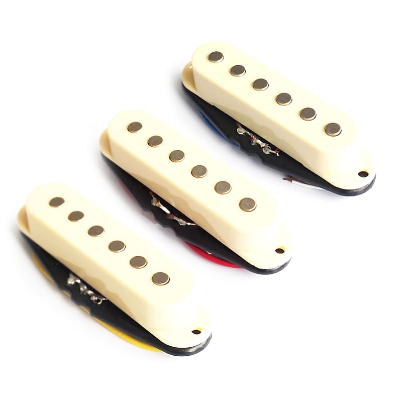 Single Coil Pickup for Stratocaster Guitars Cream (Full Reverb UK