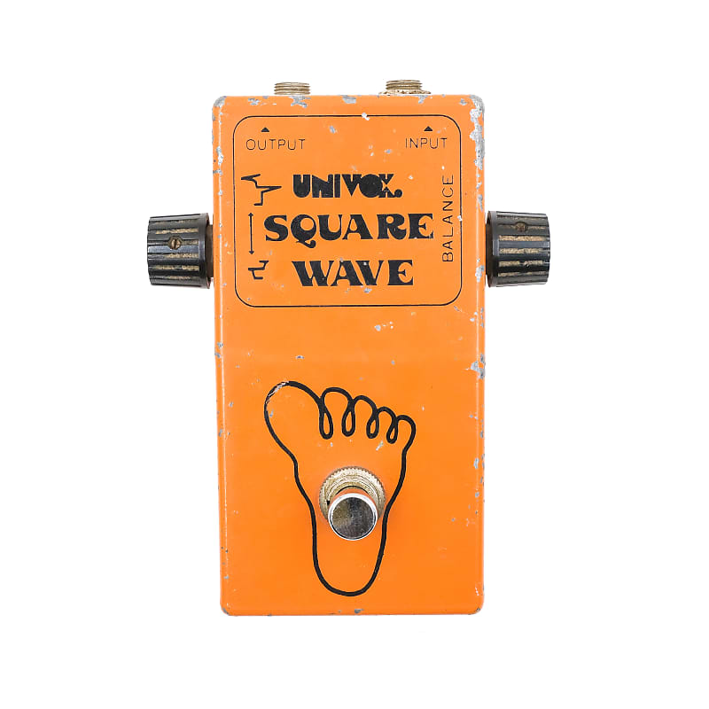 ギター Univox Square Wave fuzz Univox Square Wave Owned by Deryck Whibley Of Sum 41 | Reverb