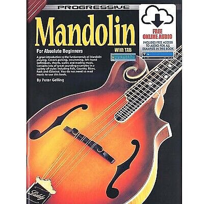 Play Mandolin For Beginners Book With Music Download H8 X- image 1