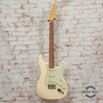 Fender Vintera 60's Stratocaster Modified Electric Guitar Olympic White image 2