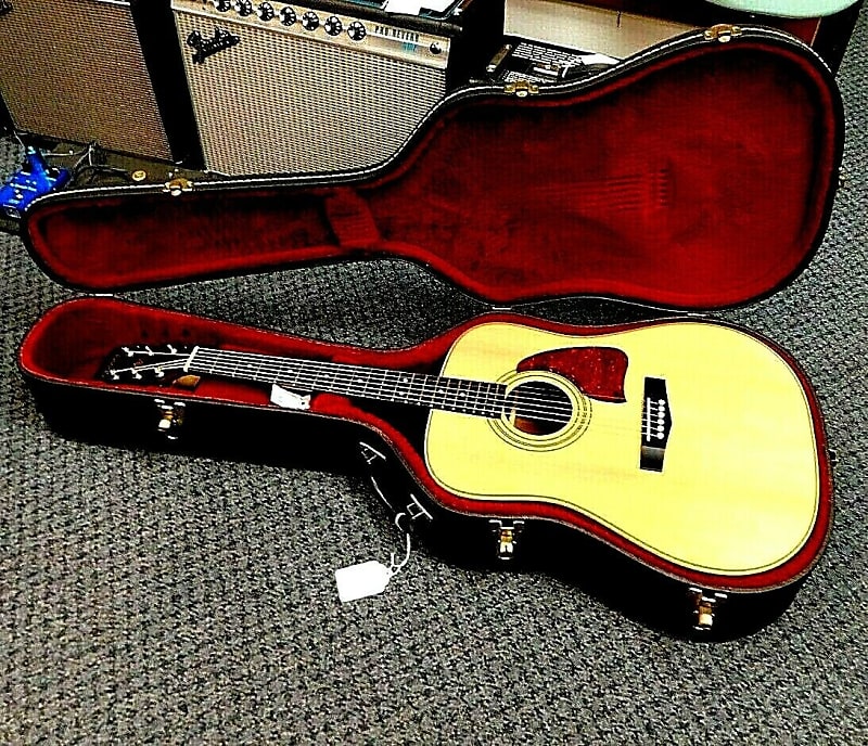 Ibanez AW-100 Artwood Acoustic Dreadnought Guitar w/ Case