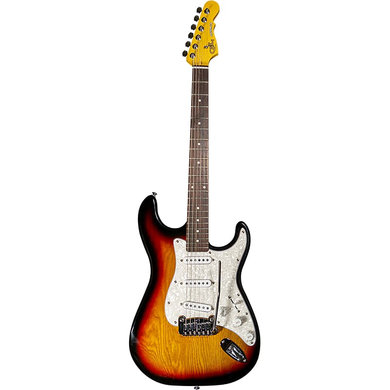 G&L Tribute Legacy Guitar, Rosewood Fretboard, SSS Pickups, 3-Tone Sunburst image 1