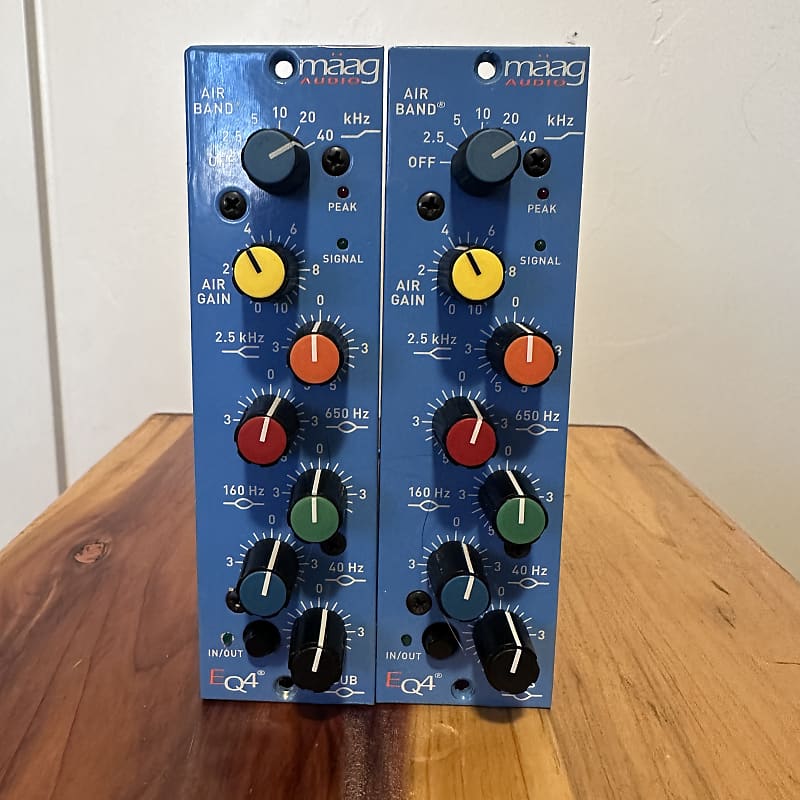 Maag Audio EQ4 500 Series EQ Pair Mint Reverb