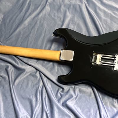 Fender Stratocaster Made in Japan MIJ (1962 reissue) HARD CASE 1996 - Black image 7