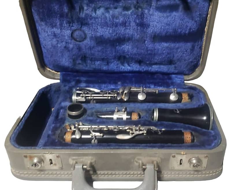 Vintage Normandy Clarinet With Case Made In Paris, France By | Reverb