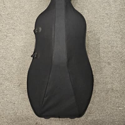 D Z Strad Black Fabric Foam Cello Case (4/4 Size) image 1