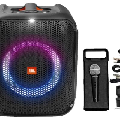 JBL Partybox Encore Essential Portable Compact Party Speaker w LED + Microphone image 1