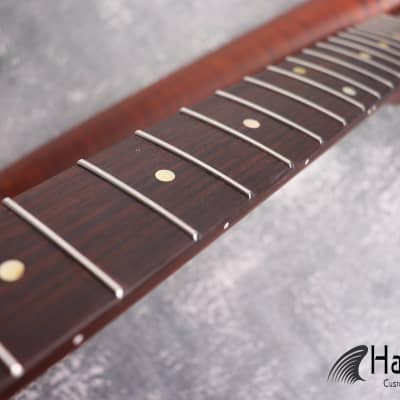 S Type Dark Flame Roasted Maple Neck, 22 Stainless | Reverb Australia