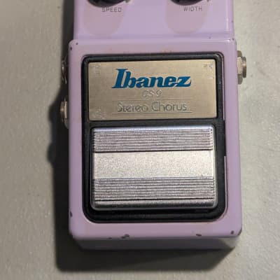 Ibanez CS-9 ステレオコーラス Ibanez CS9 Stereo Chorus Reissue | Guitar Center