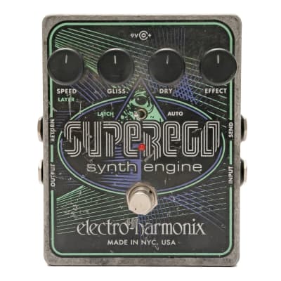 Amazon.com: Electro-Harmonix Superego+ Synth Engine/Multi-Effects Pedal :  Musical Instruments