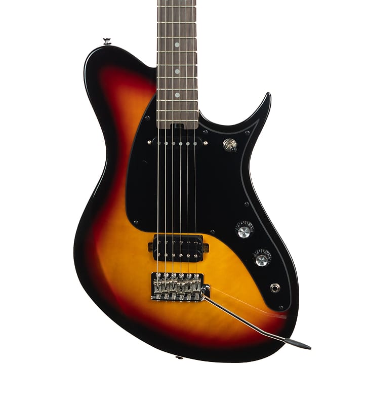 Aria baritone three tone sunburst JET-Btone-3TS electric | Reverb