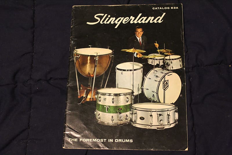 Slingerland catalog 1960s semi gloss Reverb