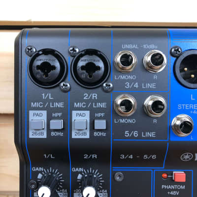 Yamaha MG-06 6-Channel Mixer image 4