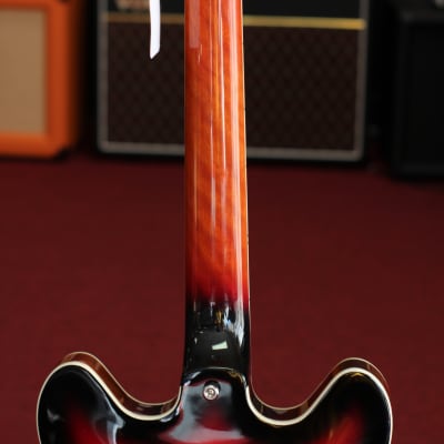 Vox Bobcat S66 Semi-Hollow Electric Guitar - Sunburst image 9
