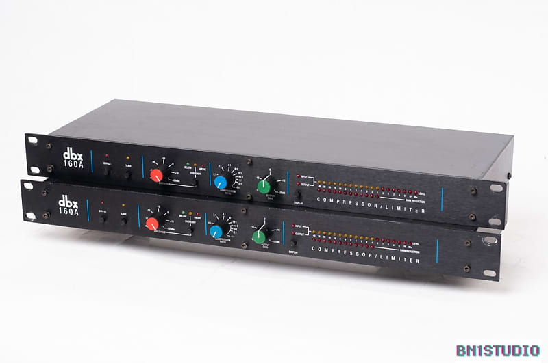 dbx 160X Compressor/Limiter Pair | Reverb