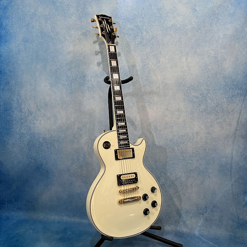 Edwards by ESP E-LP-92-CD 2015 White Les Paul Custom Made in Japan