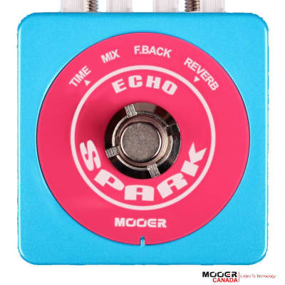 MOOER SPARK ECHO Micro Effect Pedal & ROWIN TUNER  Make an Offer FREE SHIPPING image 2