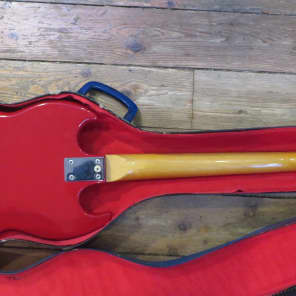 Vintage 1960's Gibson Kalamazoo USA KG-2a Electric Guitar w/ Tremolo & Original Case Very Rare image 4