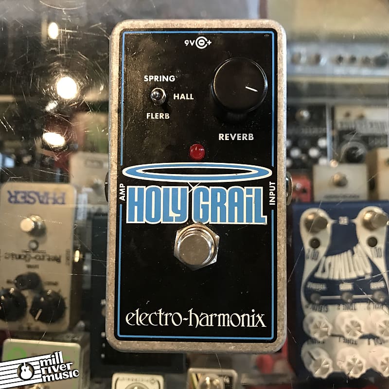 Electro-Harmonix Holy Grail Reverb Effects Pedal Used