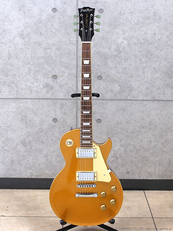 GrassRoots G-LP-60S Gold Top, LP Standard Style, New