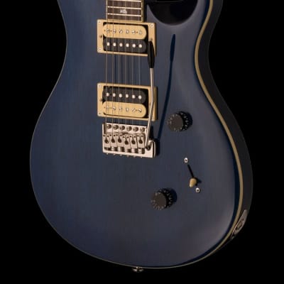 PRS SE Standard 24 Translucent Blue Electric Guitar image 3