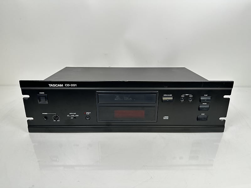 Tascam CD-201 Rack Mount Professional CD player  			