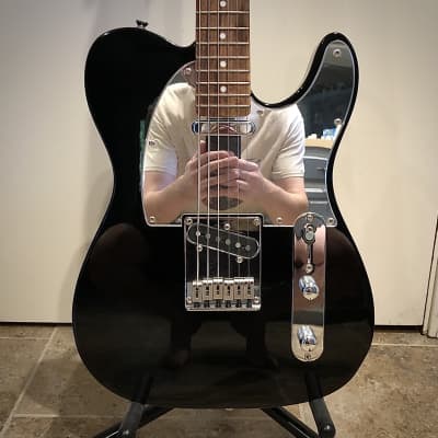 【9483】 美品 Squier Telecaster ミラーPG ブラック 9483】 美品 Squier Telecaster ミラーPG ブラック