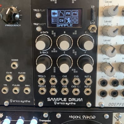 Erica Synths Sample Drum 2014 - Present - Black | Reverb