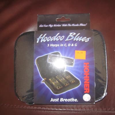 Hohner Hoodoo Blues 3-Harp Pack (Keys C, D, & G) HBP image 1