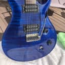 Paul Reed Smith Custom 22, Rare 1st Year PTC Installed Uncovered 57/08s Royal Blue 10 Top Documented
