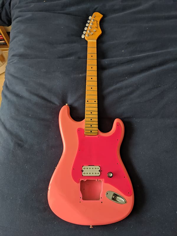 Vintage 80s Harmony / Unknown Custom Super Strat Partscaster (Project) image 1