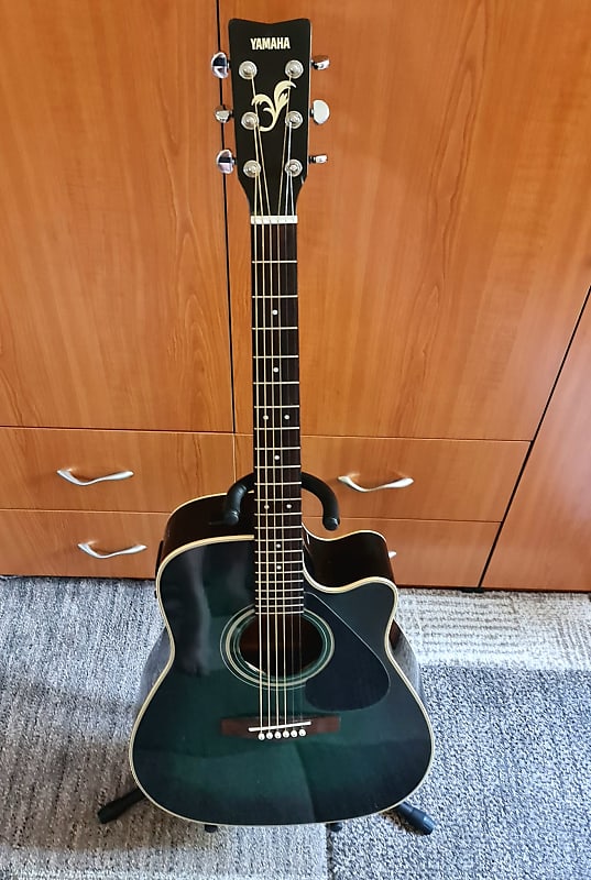 Yamaha Acoustic Electric FG 411CE MAB - Gigbag | Reverb
