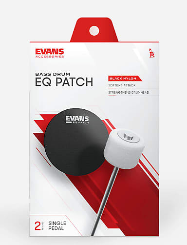 EQ Black Nylon Single Patch image 1