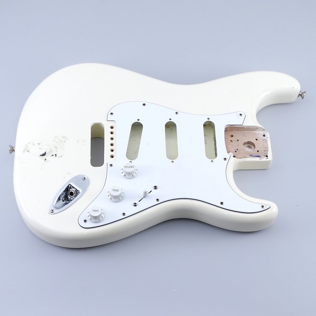 Fender Stratocaster Mexico White | eBay